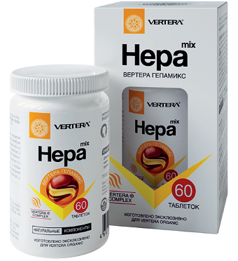 Hepa mix - допринася за подобряване работата на главната и най-голямата жлеза на нашия организъм – черният дроб.
